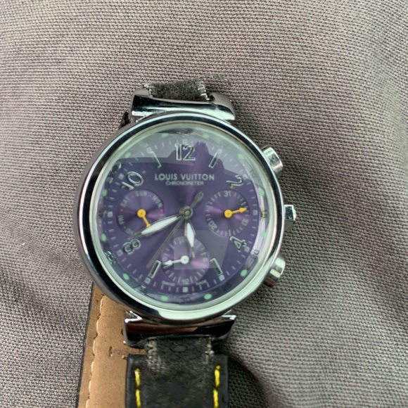 Purple Face Louis Vuitton watch. - Picture 1 of 3